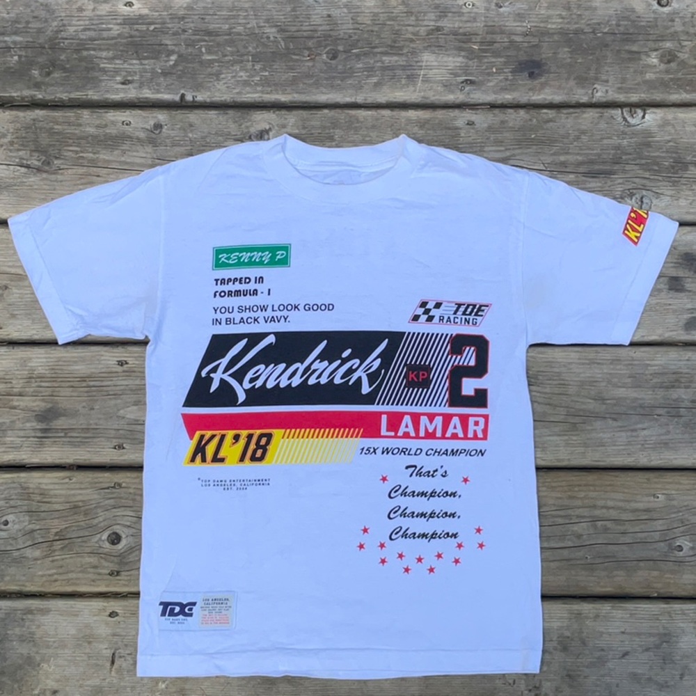 Authentic Kendrick Lamer DAMN Concert Tee
